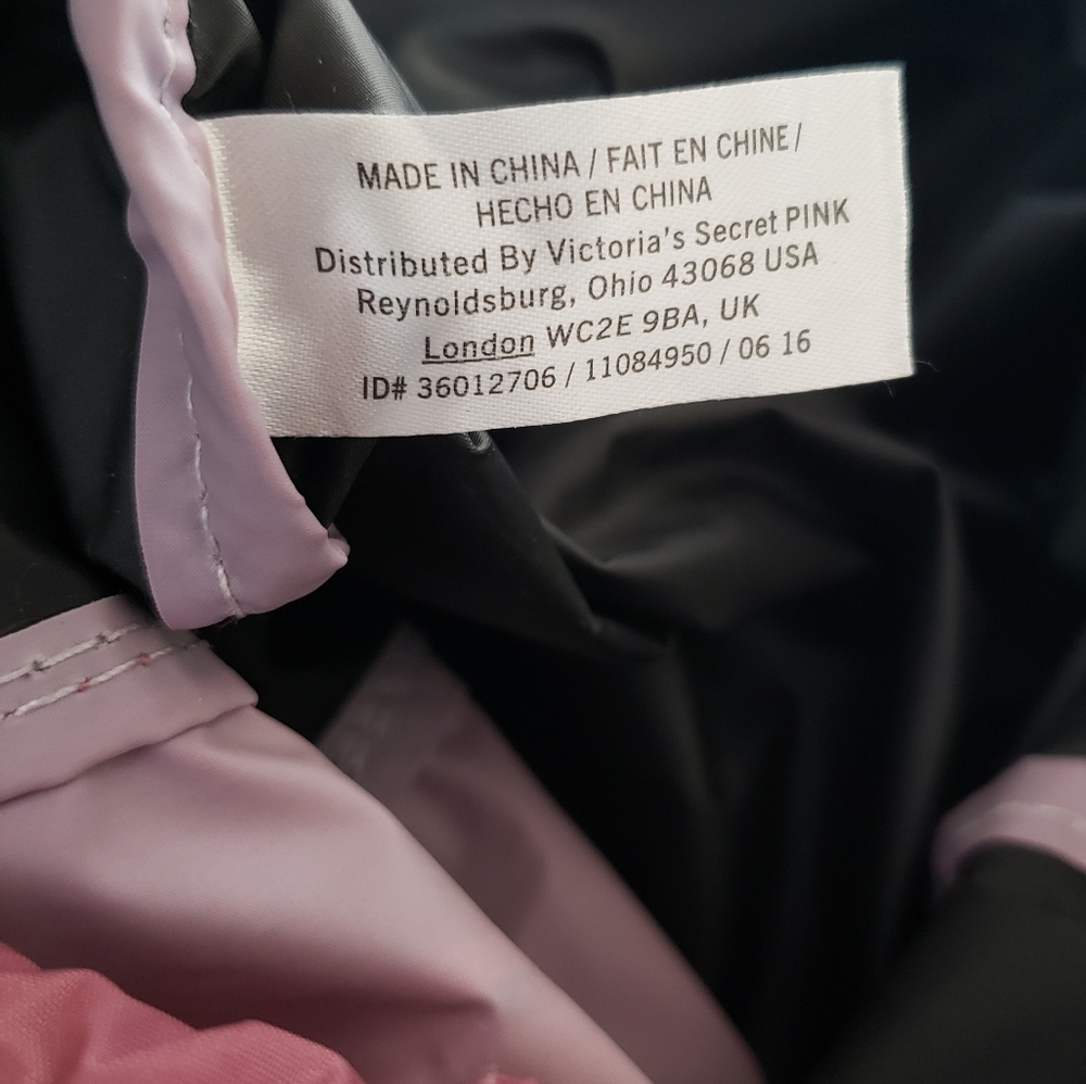 Victoria's Secret pull string backpack bag - Picture 13 of 13